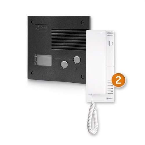 Automatic Door Entry Kit for 2 Homes K-202 Graphite with reference 11242024B from the brand GOLMAR