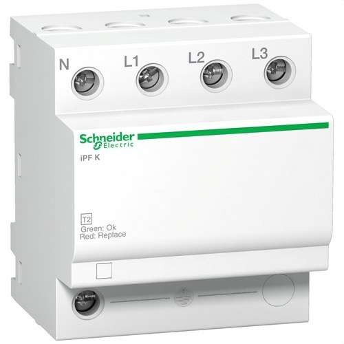 Overspanningsbegrenzer voor transiënten type 2 Acti9 iPF k 3P+N 20 kA 340V met referentie A9L15693 van het merk SCHNEIDER ELECTRIC