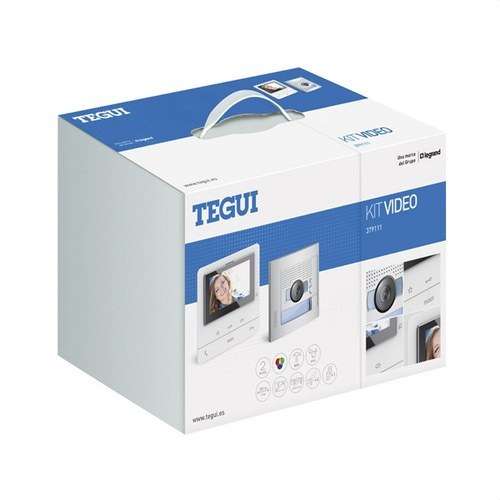 Tegui Sfera New Video Door Entry Kit for 1 Residence with reference 379111 from the brand TEGUI