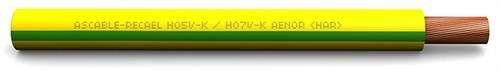 H07V-K CPR 10 Yellow-Green Cable - 100 Metre Roll with reference 315620000363 from the brand RECAEL