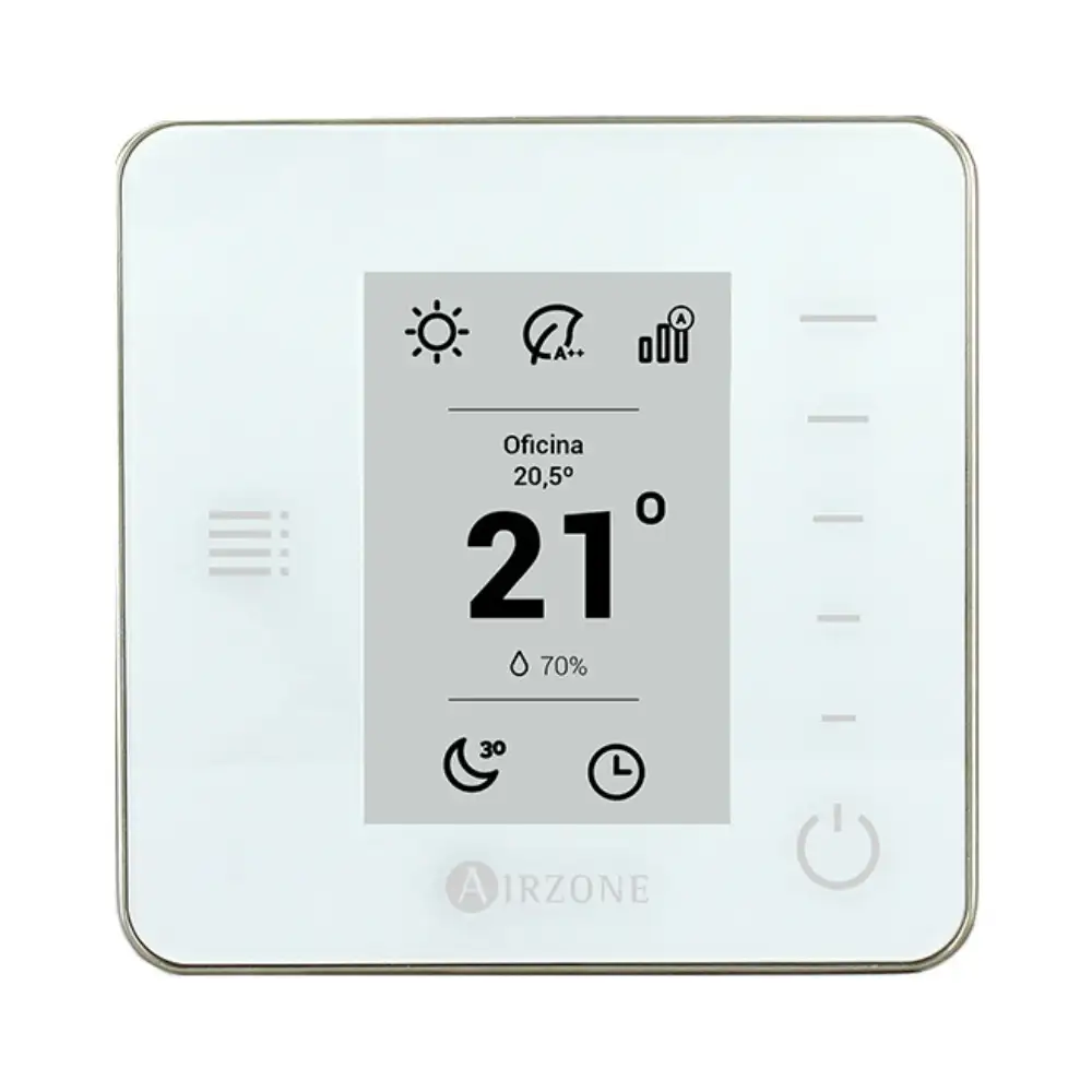 Monochroom radiothermostaat Airzone THINK wit met referentie AZCE6THINKRB van het merk AIRZONE