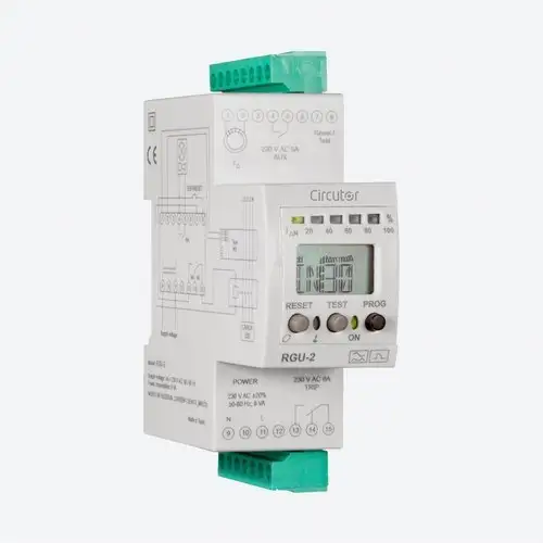 Differentiaalrelais Circutor RGU2 met referentie P11A61. van het merk CIRCUTOR