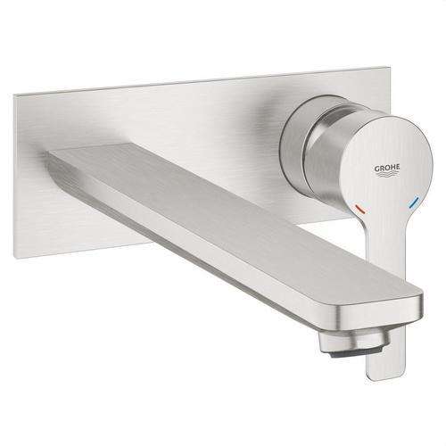 Wall-mounted single-lever basin tap 1/2" size L Lineare chrome with reference 23444DC1 from the brand GROHE