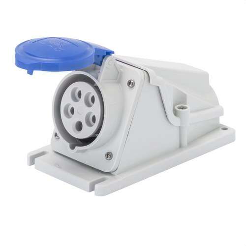 Fixed Surface Base at 90º. IP44 2P+T 32A 230V with reference GW62488 from the brand GEWISS