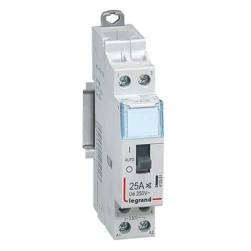 Contactor 25A 2NO 230V with reference 412501 from the brand LEGRAND