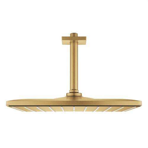 Ceiling shower with 142mm arm 1 spray Rainshower Mono 310 gold with reference 26566GN0 from the brand GROHE