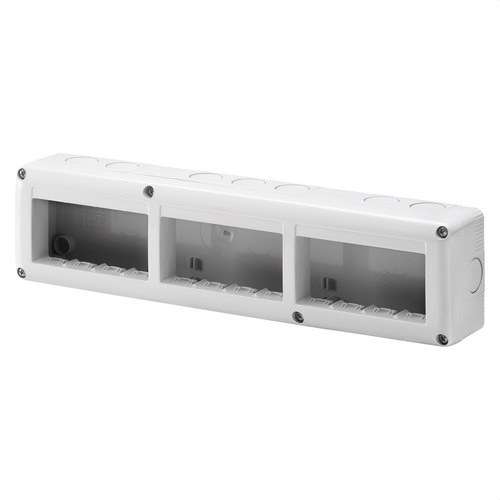 Surface box for SYSTEM mechanisms 12 modules with reference GW27007 from the brand GEWISS