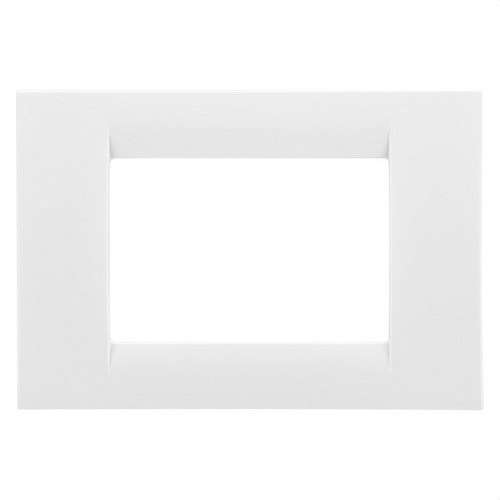 3-Module Cloud White Plate System with reference GW22103 from the brand GEWISS