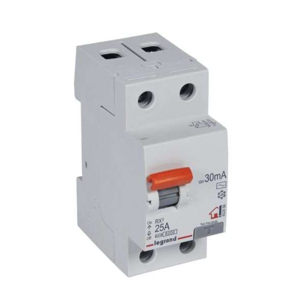 Differentieel RX³ - 2P - 230V~ - 30mA - 25A - Type AC met referentie 402056 van het merk LEGRAND
