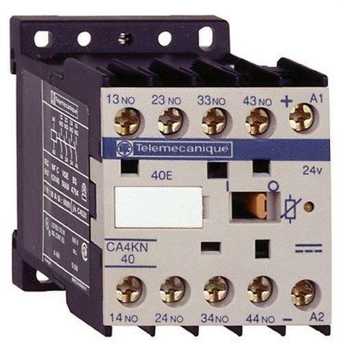 Mini-hulprelais 3 NO+1 NC 24V DC B/-C met referentie CA4KN31BW3 van het merk SCHNEIDER ELECTRIC