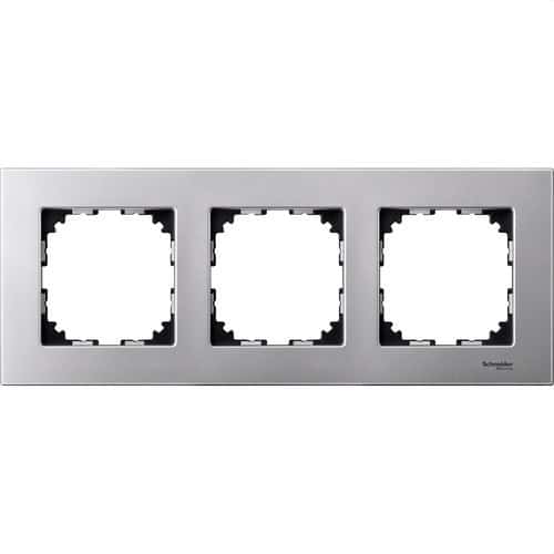 Aluminium frame met 3 elementen verticaal/horizontaal D-Life met referentie MTN4030-3160 van het merk SCHNEIDER ELECTRIC