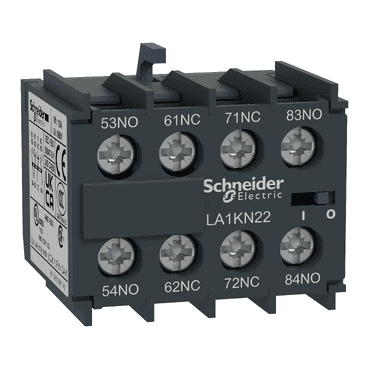 Hulpschakelaarblok TeSys Kiliar TeSys K 2 NO + 2 NC met referentie LA1KN22 van het merk SCHNEIDER ELECTRIC
