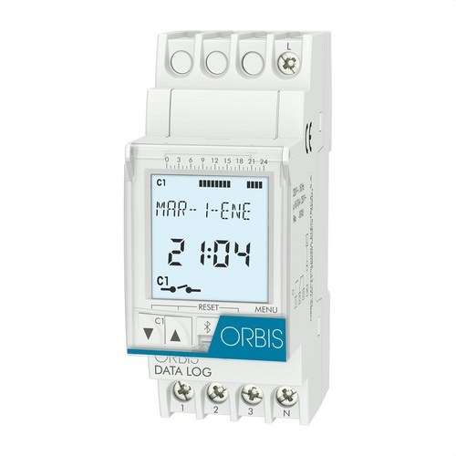 Digitale tijdschakelaar DATA LOG 230V met referentie OB174012 van het merk ORBIS