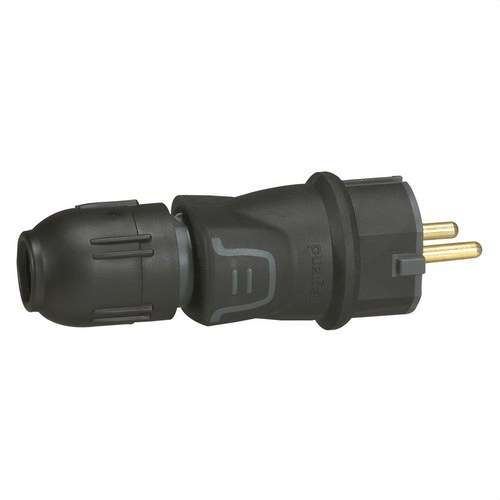 2P+T Plug 16A RUBBER PRESS with reference 050340 from the brand LEGRAND