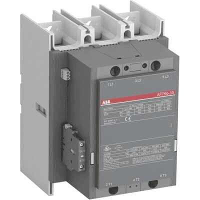 ABB AF750-30-11 AF Contactor, 3 Poles, 3 NO, 1 kA, 250 V Coil, 425 kW with reference 1SFL637001R7011 from the brand ABB