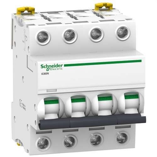Magnetothermisch IC60N 4P 6A Curve C met referentie A9F79406 van het merk SCHNEIDER ELECTRIC