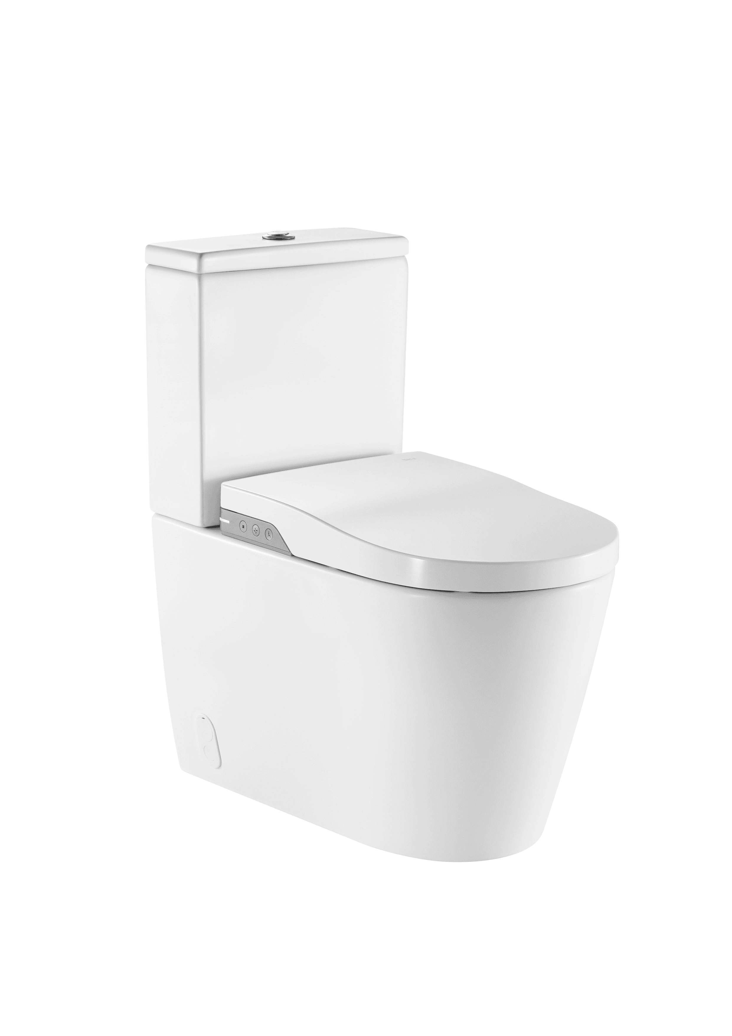 Slimme toilet In-Wash® Inspira aan de muur bevestigd Roca Rimless