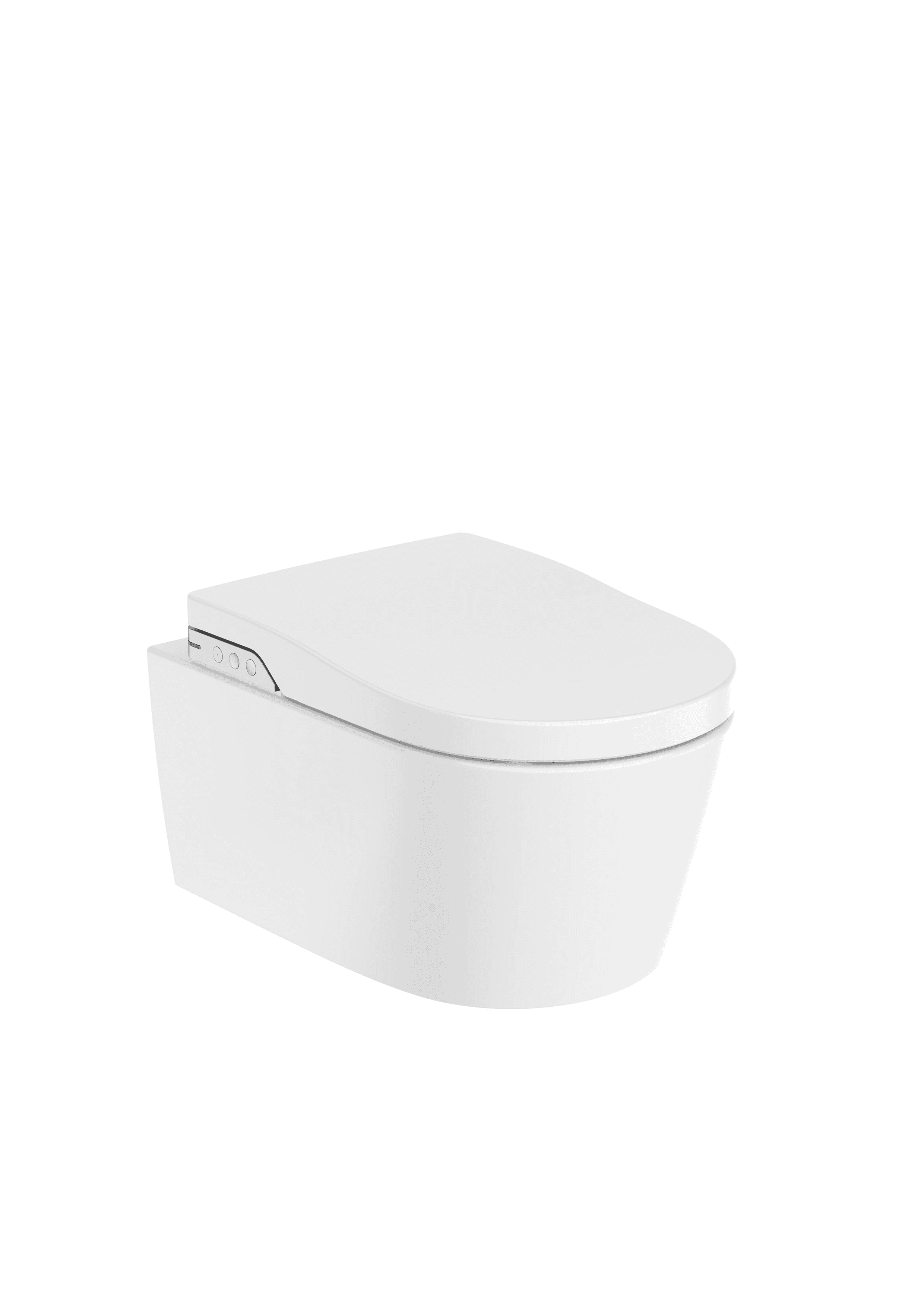 Slimline intelligent toilet In-Wash® Inspira hangend Roca Rimless