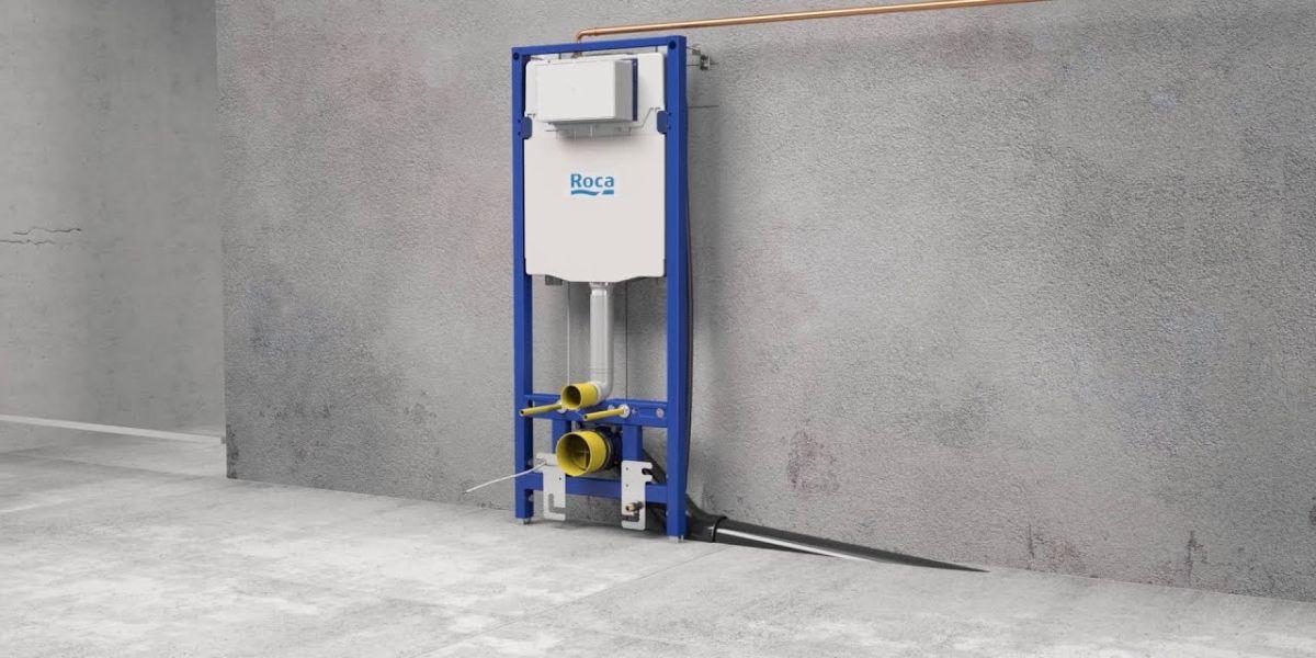 Dubbele hangende toiletstructuur WC One