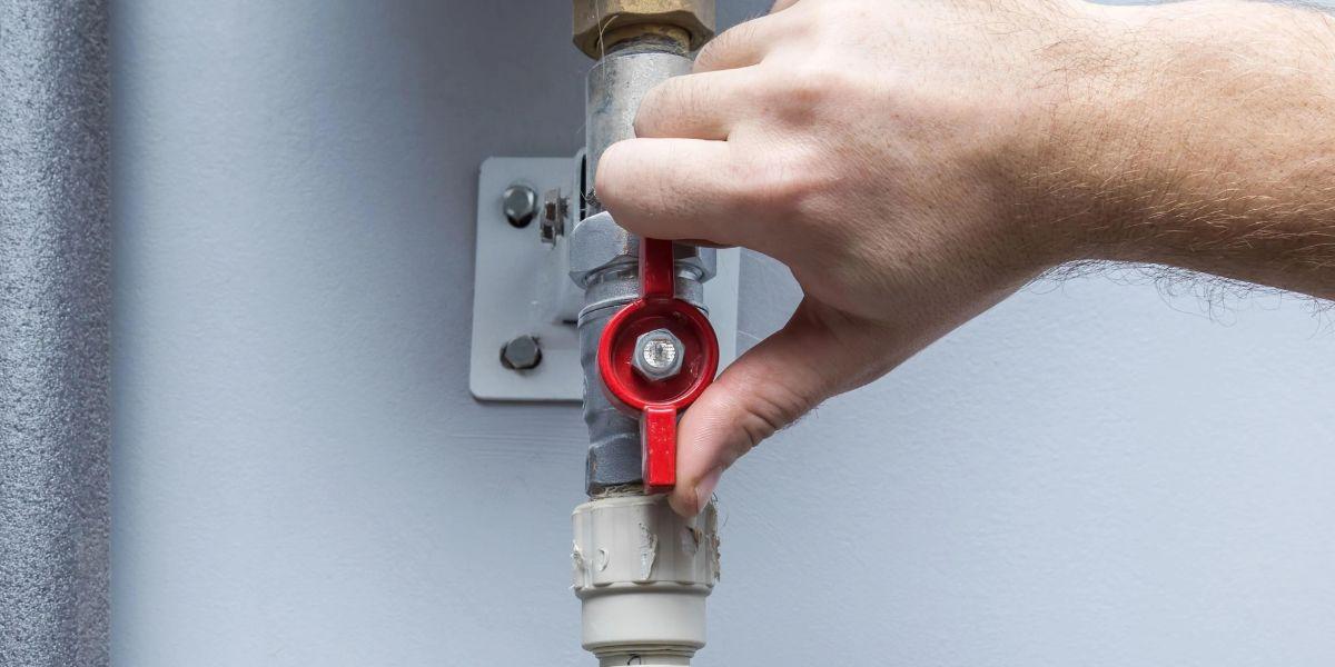 Robinet d'arrêt d'eau