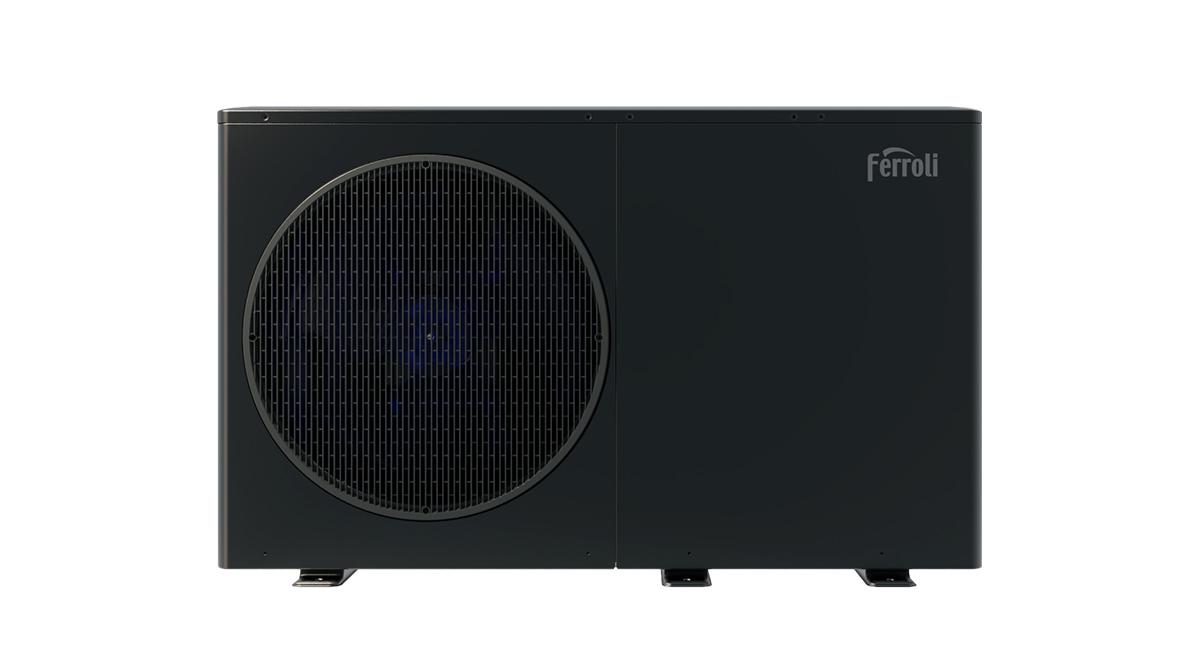 Pompe à chaleur triphasée aérothermique monobloc R290 Ferroli OMNIA Life M 16 kW avec commande avec la référence 4B4770189 de la marque FERROLI