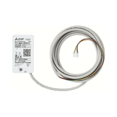 Contrôleur WiFi pour climatiseur Mitsubishi MAC-597IF avec la référence MAC-597IF-E de la marque MITSUBISHI