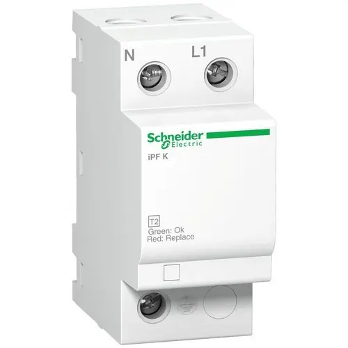 Transient Surge Protector Acti9 IPF20 20KA 340V 1P+N with reference A9L15692 from the brand SCHNEIDER ELECTRIC