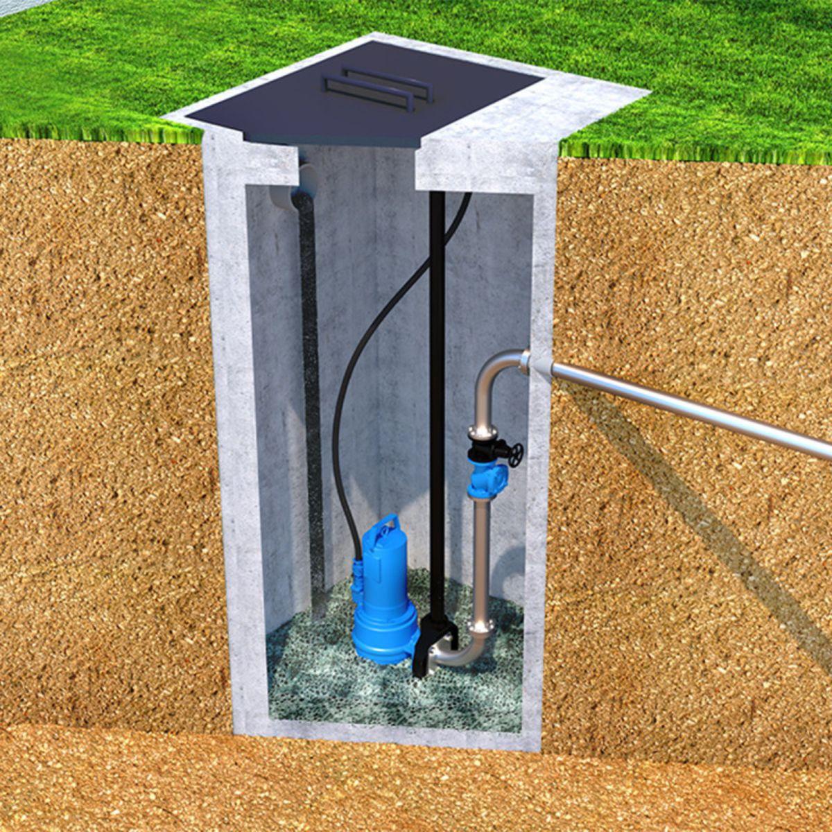 Pompe submersible triphasée SFA Sanipump ZFS 71.4 EX T avec la référence ZFS-005 de la marque SFA SANITRIT