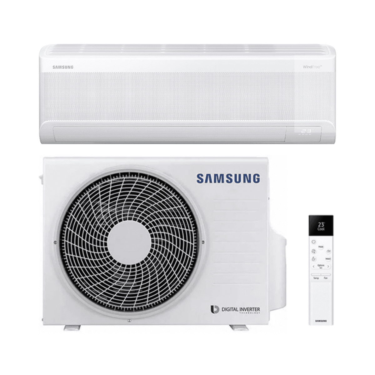 Airconditioner met wifi Samsung WindFree Avant S2 2,5 kW 9000 BTU met referentie SAMWINDAVANT09 van het merk SAMSUNG