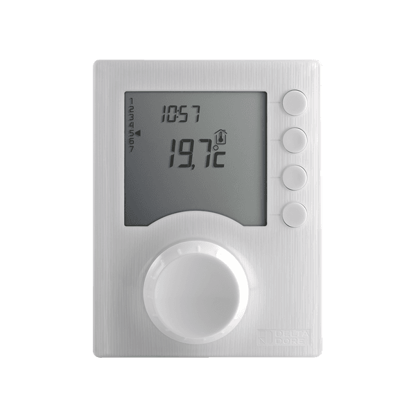 Thermostat programmable filaire Delta Dore Tybox 117+ avec la référence 6053072 de la marque DELTA DORE