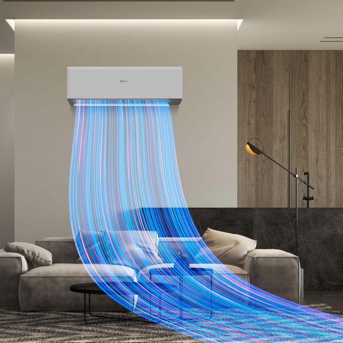 Climatiseur 2-en-1 avec wifi Haier Revive Plus 2,5 kW 9000 BTU avec la référence HAIERREVIVEPLUS25(2) de la marque HAIER
