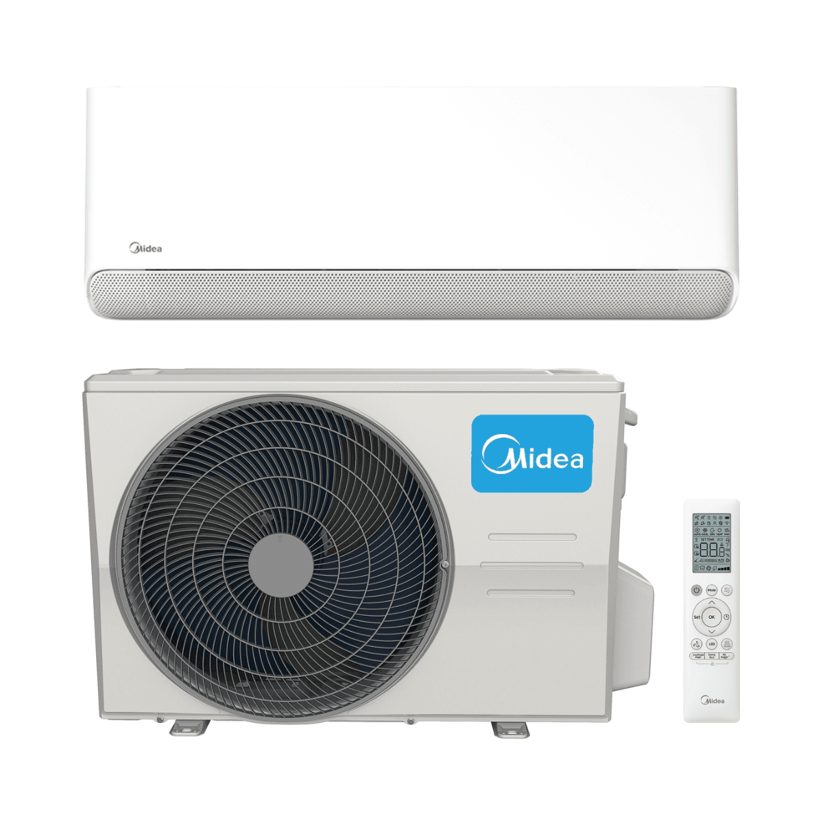 Climatiseur avec wifi Midea i-Cube Breezeless E 2,6 kW 9000 BTU avec la référence E 26(09)N8 de la marque MIDEA