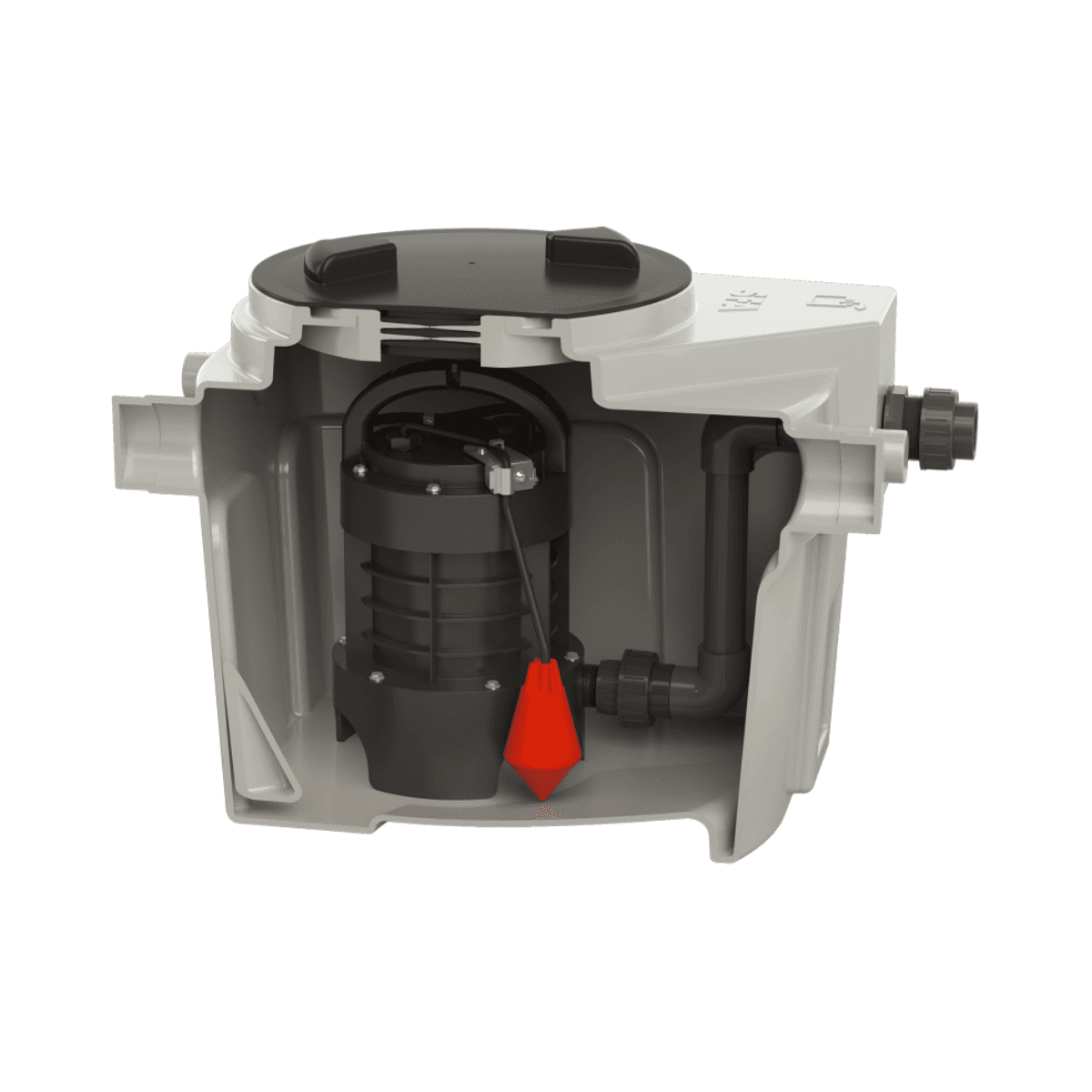 SFA Sanifos 110 Pompgemaal - Versie met versnipperaar met referentie 009FOS110TM van het merk SFA SANITRIT