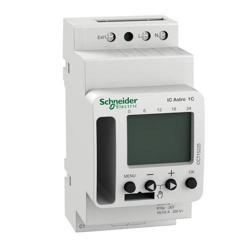 Interrupteur astronomique et crépusculaire Acti9 IC SMART 1 Canal avec la référence CCT15225 de la marque SCHNEIDER ELECTRIC