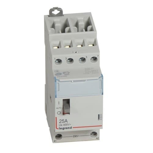 Contactor 25A 4NO 230V met referentie 412551 van het merk LEGRAND