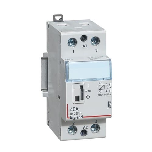 Contactor 40A 2NO 230V met referentie 412545 van het merk LEGRAND