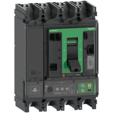 Automatische schakelaar ComPacT NSX630N 50kA AC 4P4R 570A Micrologic 4.3 met referentie C63N44V570 van het merk SCHNEIDER ELECTRIC