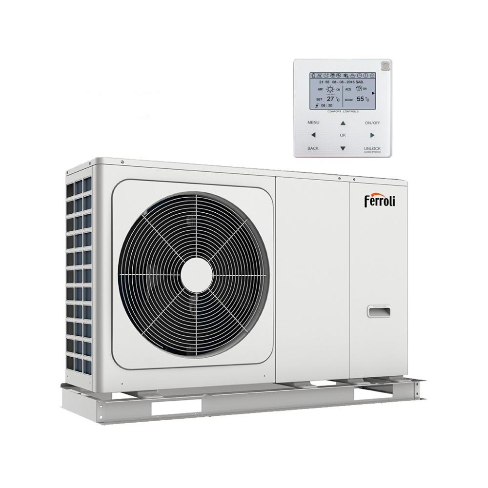 Warmtepomp aerothermie monobloc Ferroli OMNIA M 3.2 16 kW met referentie 2CP000GF van het merk FERROLI