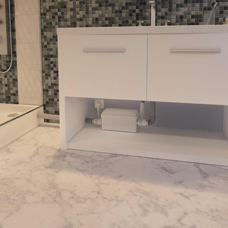 Pompe de relevage SFA SANISHOWER pour douches avec la référence 0101000 de la marque SFA SANITRIT