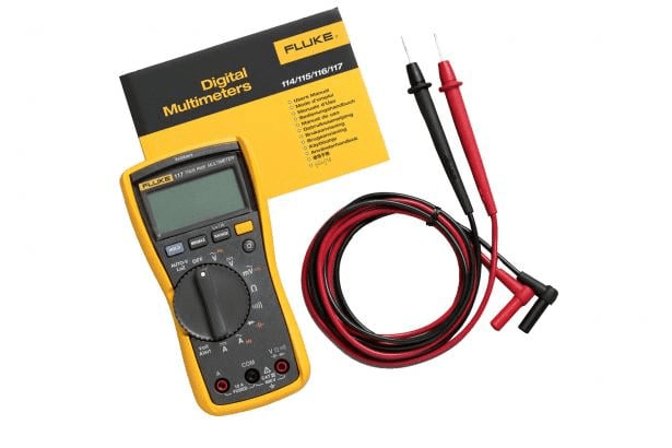 Digitale multimeter voor elektriciens met contactloze spanningsdetector Fluke 117 met referentie 2583647 van het merk FLUKE