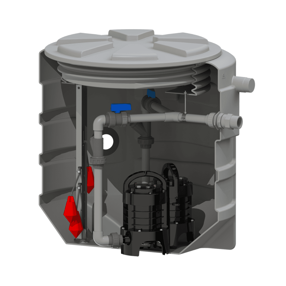 Station de pompage SFA SANIFOS 610 1 VX SP S - Version vortex monophasée avec la référence SANIFOS6101VXSPS de la marque SFA SANITRIT