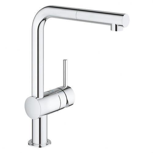 Mitigeur de cuisine avec bec rétractable Minta XL chrome avec la référence 32168000 de la marque GROHE
