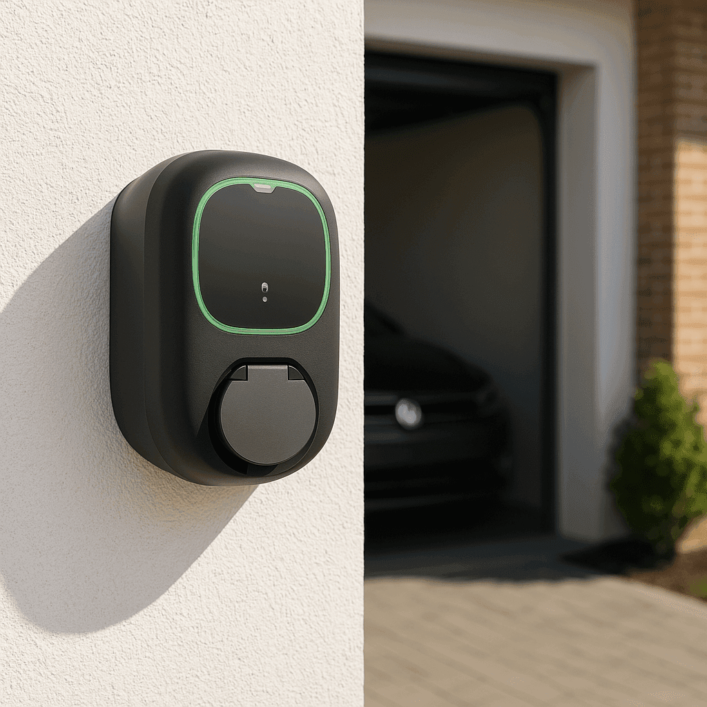 Elektrische auto-oplader met wifi zwart Wallbox Pulsar Pro Socket 22 kW met referentie PPR2-W-2-4-K-002 van het merk WALLBOX