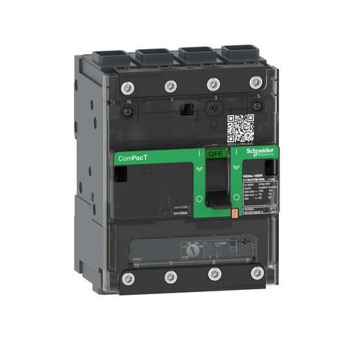 Automatische schakelaars ComPacT NSXm160B 25kA AC 4P4R 160A TMD ELINK met referentie C12B4TM160L van het merk SCHNEIDER ELECTRIC