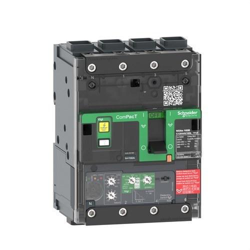 Disjoncteur ComPacT NSXm100F 36kA AC 4P 25A Micrologic 4.1 ELINK avec la référence C11F44V025L de la marque SCHNEIDER ELECTRIC