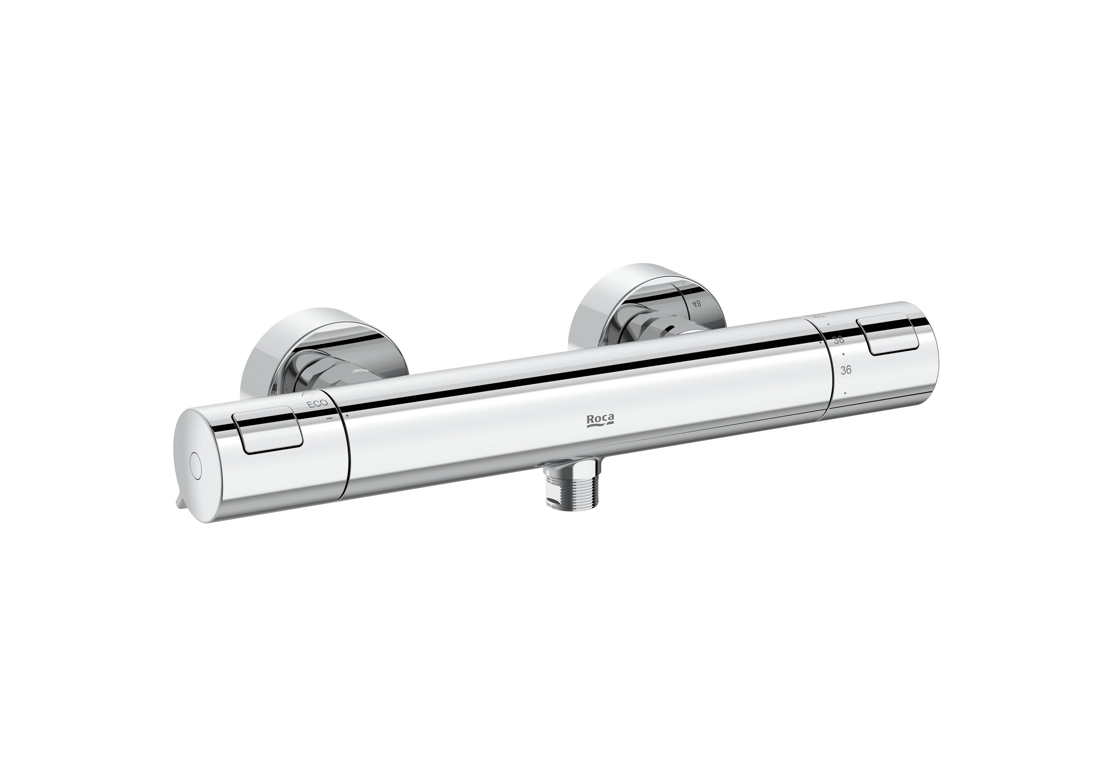 Thermostatische douchekraan Roca T-500 met referentie A5A2E18C00 van het merk ROCA