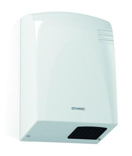 Sèche-mains avec capteur électronique Wecflow acier époxy blanc avec la référence GW01 14 03 00 de la marque GENWEC