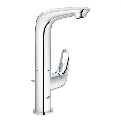Mitigeur monocommande pour lavabo à bec haut Grohe Eurostyle Taille L chrome avec la référence 23569003 de la marque GROHE