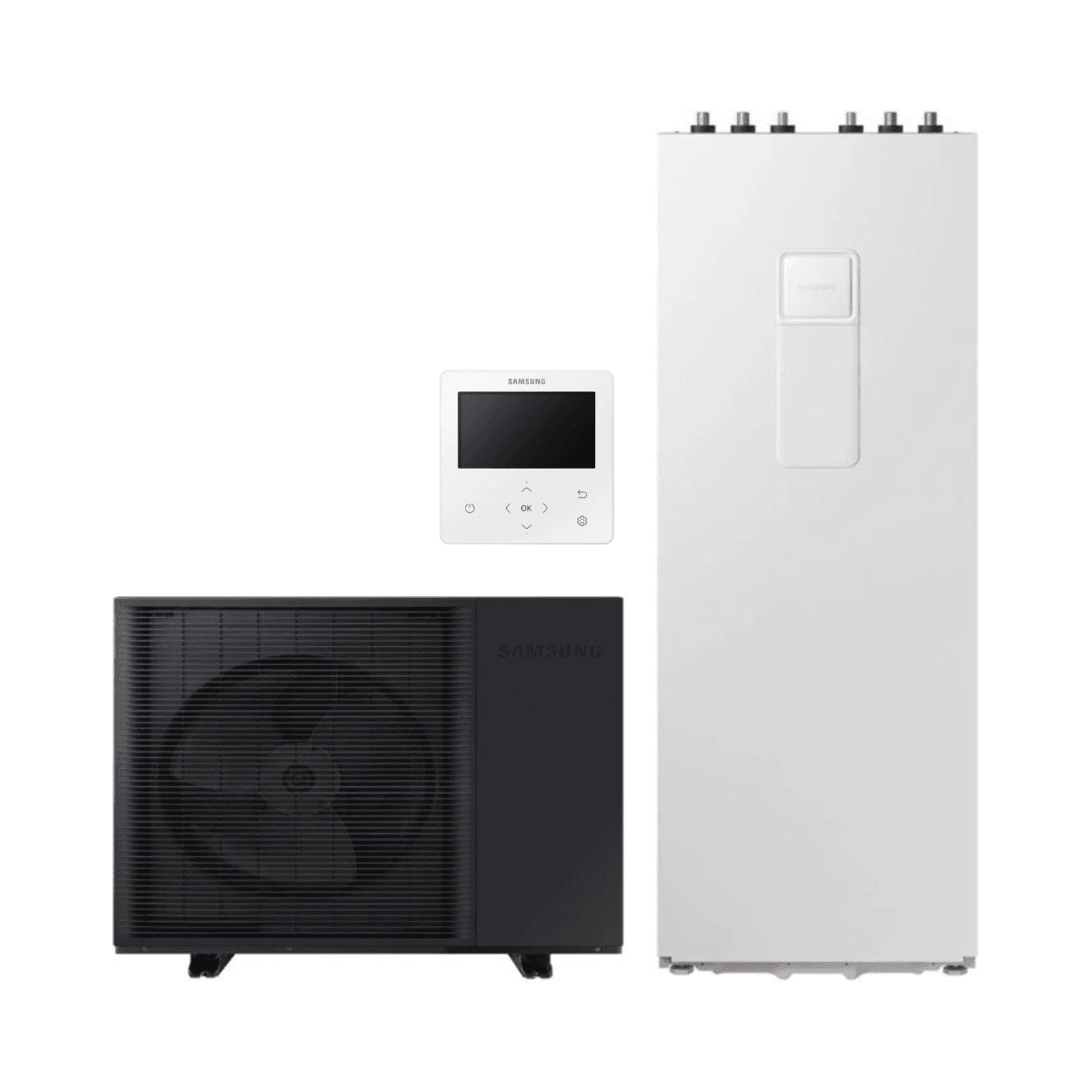 Samsung EHS Mono R290 8 kW 260 liter aerothermisch systeem met referentie EHSMONOR290-8260 van het merk SAMSUNG