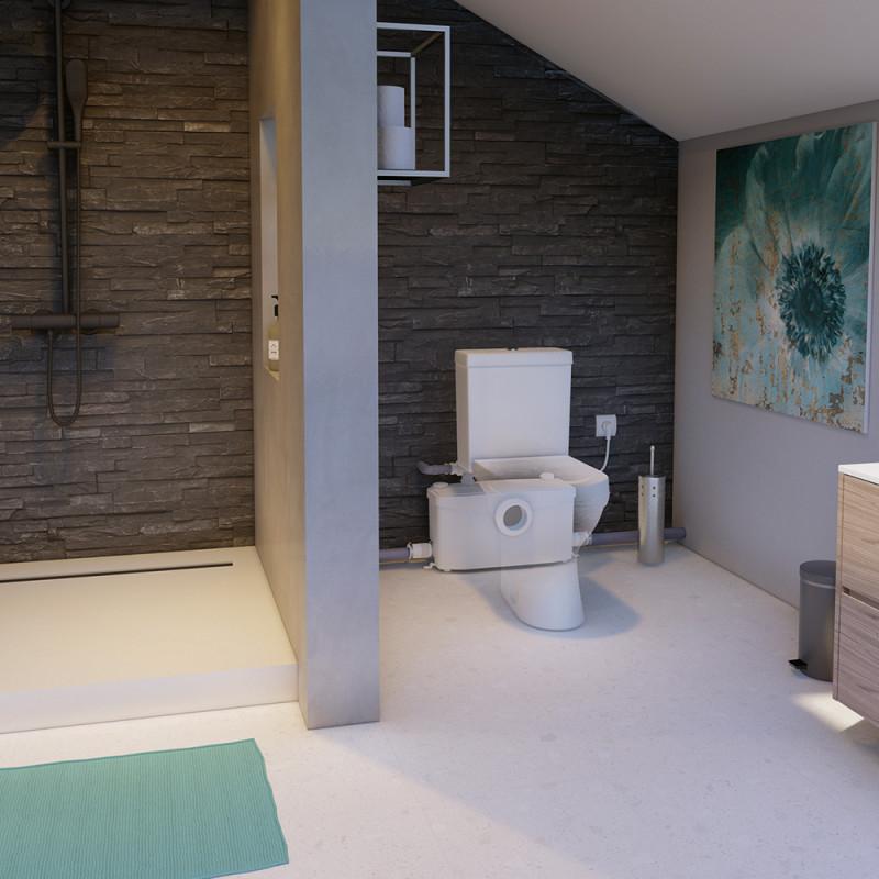 Sanitair vermaler SFA SANIPLUS voor complete badkamers met veel verkeer met referentie 0100300 van het merk SFA SANITRIT